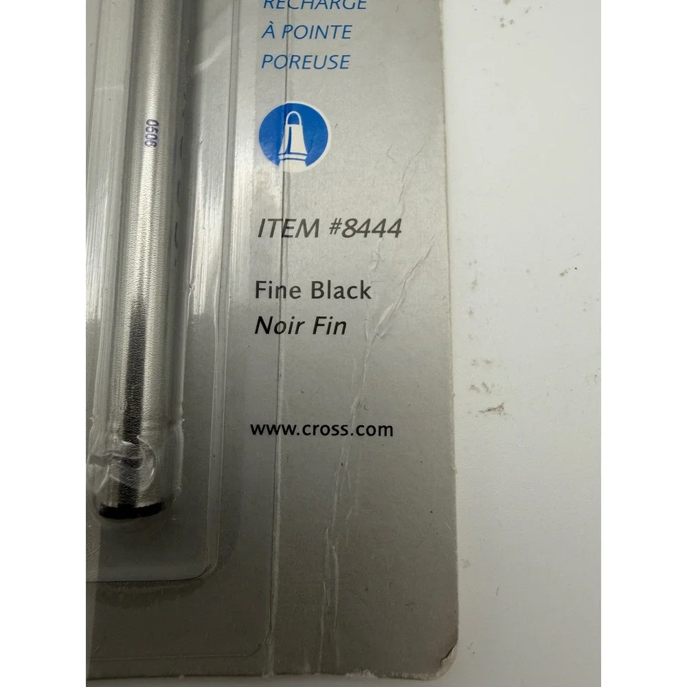 CROSS Porous Point Refill Fine Black Item 8444‎ for Selectip Rolling Ball Pens